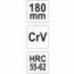 Imagine PATENT UNIVERSAL 180MM , CRV , HRC55-62 ,YT-6601