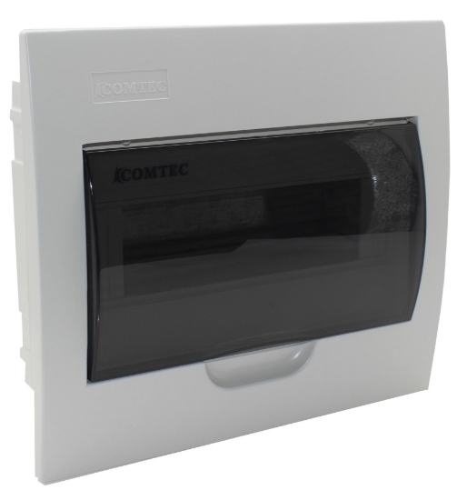 Imagine COFRET INCASTRAT 10MD 1R IP40, MF0015-01619,ALB,USA TRANSPARENTA, 222*248*88MM