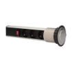 Imagine PRIZA MOBILIER, FI 60MM, INCARCATOR USB, CABLU 1,8 M, 3X2P+E, 2USB, OR-AE-13