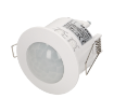 Imagine SENZOR MISCARE PIR, 360GRD, 230V, 300-1200W, 3—2000LUX, 10SEC-15MIN, IP20, ALB, INCASTRAT