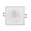 Imagine SPOT LED GU10, MR16, MAX 50W, 230V, PATRAT, REGLABIL, INCASTRAT, ALB, IP20,  FI 96/50MM, OR-OD