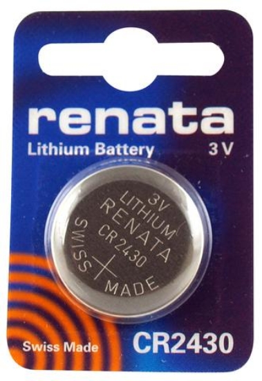 Imagine BATERIE BUTON FI24.00*3.00MM, CR2430  3V 280MAH LITIU RENATA 012-114