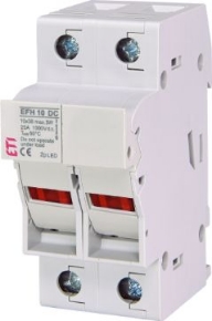 Imagine pentru categorie Descarcatoare, Separatoare,  Sigurante in  Curent Continuu ( DC )