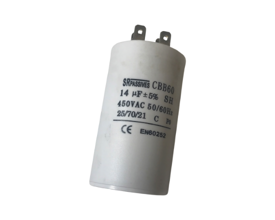 Imagine CONDENSATOR MOTOR, FUNCTIONARE  14UF 450VAC  CBB60H-14/450,FIR