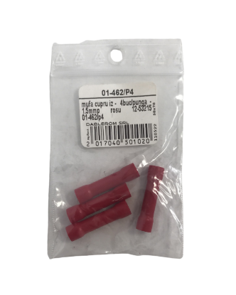 Imagine MUFA CUPRU IZ -   4BUC/PUNGA  - 1.5MMP ROSU 12-53215 01-462/P4