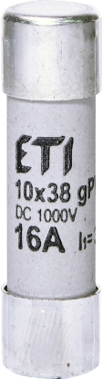 Imagine PATRON FUZIBIL FI10*38MM  16A 1000VDC 30KA GPV