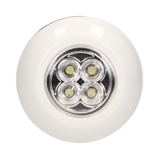 Imagine LAMPA DE NOAPTE LED SMD, 0.6W/6000K, CU BATERIE, 3 X AAA, ALBA, BANDA AUTOADEZIVA