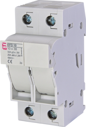 Imagine SEPARATOR 2P, FUZIBIL FI10*38MM, 690VAC, MAX 32A, AC 22B, EFD 10 2P