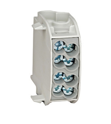 Imagine CLEMA DERIVATIE 1P, 25MMP, 3 IESIRI (1*25+2*16)MMP, CUPRU, 100A, GRI,