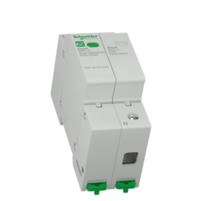 Imagine DESCARCATOR SUPRATENSIUNI, TIP T2, 1P+N 2MD, 275VAC, SPD, MOV+GDT, TT/TN-S, 20KA, EZ9L