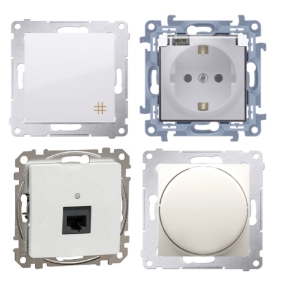 Imagine pentru categorie Intrerupatoare, Prize, Variatoare,  - ST