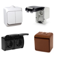 Imagine pentru categorie Intrerupatoare, Prize, Variatoare - Aparente