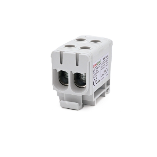 Imagine BLOC DISTRIBUTIE 1P, (2* 50+2*50)MMP/ 4GAURI, CU-AL, 160A, GRI,