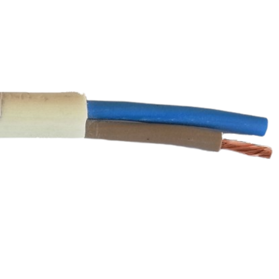 Imagine CABLU MYYM, H05VV-F, 2.0* 2.50 mmp,   1m, ALB