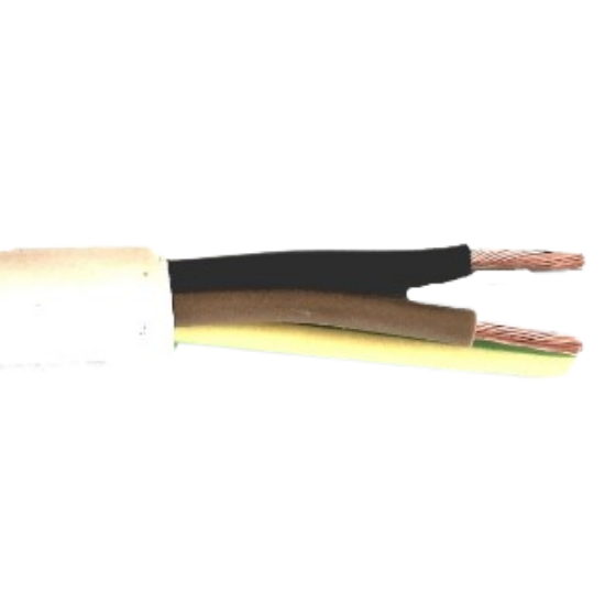 Imagine CABLU MYYM, H05VV-F, 4.0*  1.50 mmp,   1m, ALB