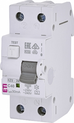 Imagine DIFERENTIAL RCBO, 30MA, TIP A, C 40A, 1P+N, 2MD, 10KA 