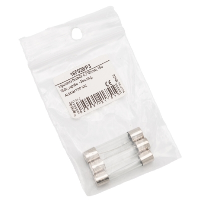 Imagine SIGURANTA FUZIBILA, FI 6.3*32MM, 10A 250VAC, RAPIDA - 3BUC/PG,