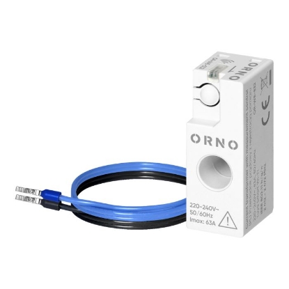 Imagine TRANSFORMATOR MONOFAZAT CU CONTROL AL MASURARII, MAX. 230VAC/63A, TUYA SMART WI-FI